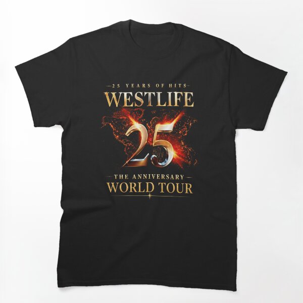 Item preview, Westlife Gira Mundial 25 Aniversario Pop Clásico designed and sold by R57Palmer.