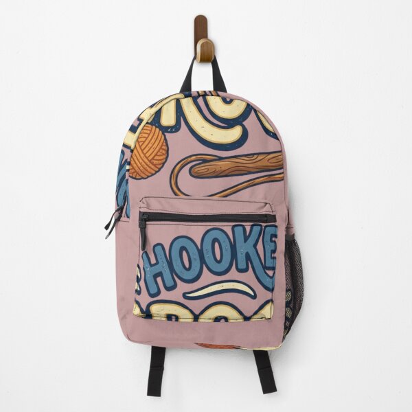 Item preview, Hooked on Crochet – Cute Retro Yarn Lover Craft Design designed and sold by RajDeals.