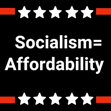 Imagen de la obra Socialismo = asequibilidad de Rachel the Artist