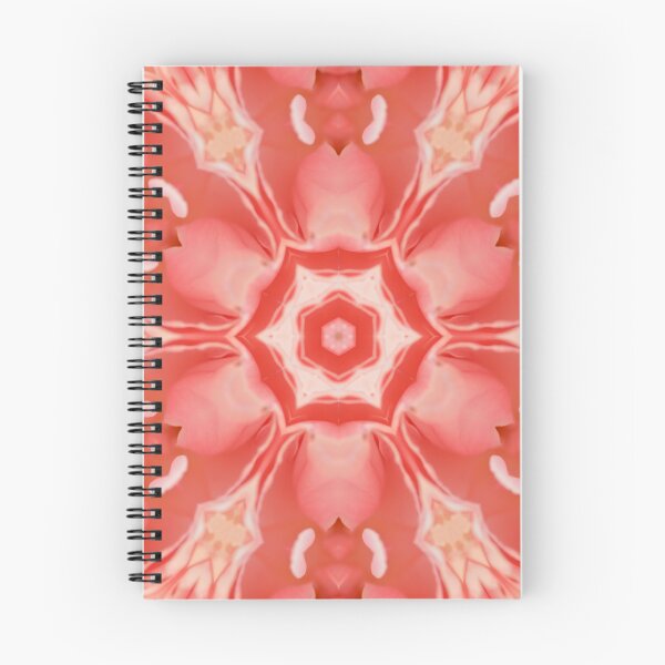 Aperçu de l'œuvre Blush Floral Kaleidoscope créée et vendue par SilentBloomLab.