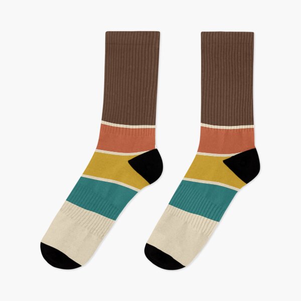 Item preview, Warm Scandinavian 70s Vintage Retro Stripes designed and sold by Deutschic.