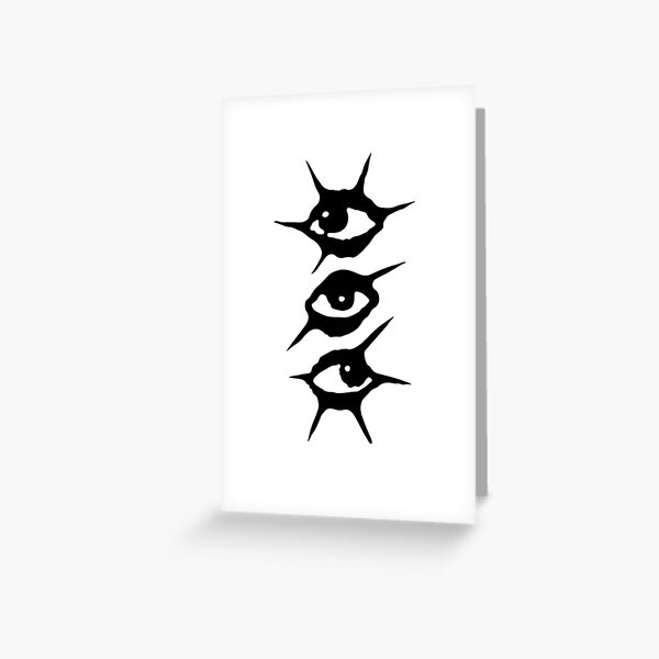 Item preview, Diseño genial en blanco y negro de OJOS designed and sold by imadisorder.