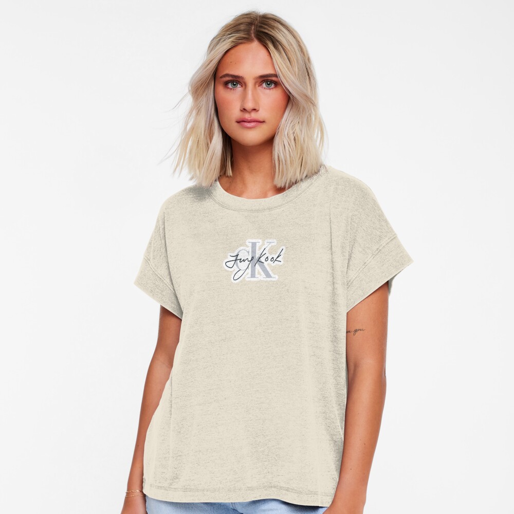 Vista previa del artículo con la obra «Camiseta relajada», diseñado y vendido por Palette & Hue.