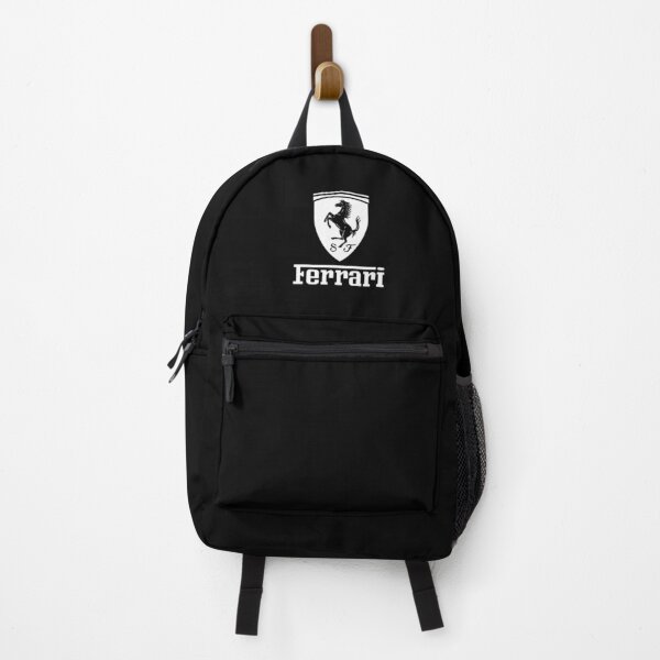 Item preview, White Ferrari Racing Logo | Italian Sports Car Automotive Design designed and sold by Wearecarlovers-.