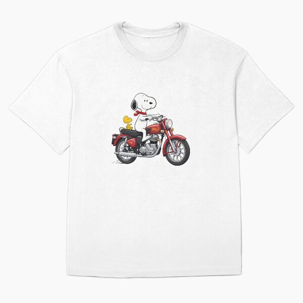 Item preview, Aventura de Snoopy y Woodstock en Royal Enfield designed and sold by hrxtslush.