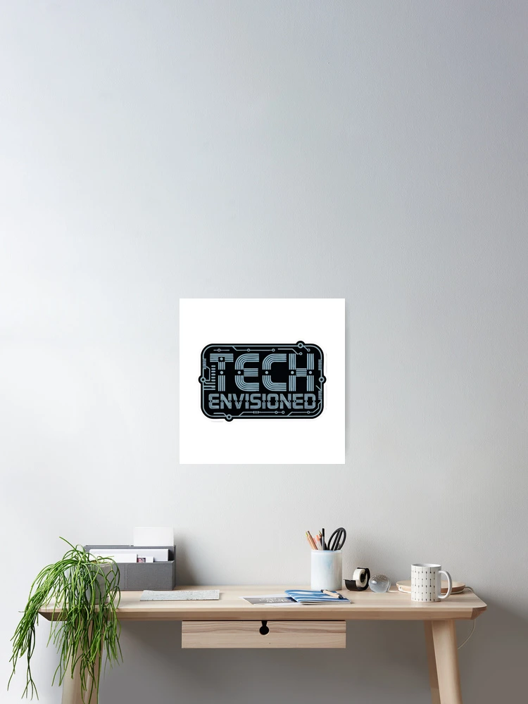 Thumbnail 2 of 3, Poster, Tech Envisioned Circuit Quote designed and sold by NiftyWrx.