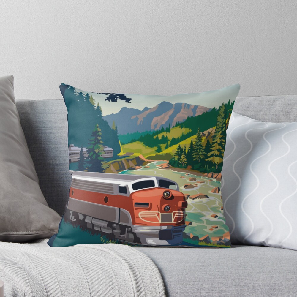 Aperçu de l'œuvre Coussin créée et vendue par Cool Robot Bro..