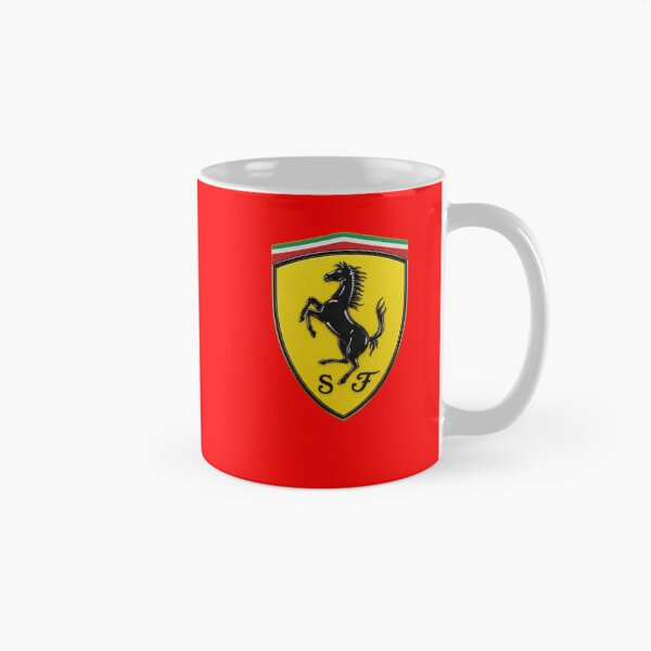 Item preview, Escudo de Ferrari, caballo rampante, emblema de carreras italiano designed and sold by Wearecarlovers-.