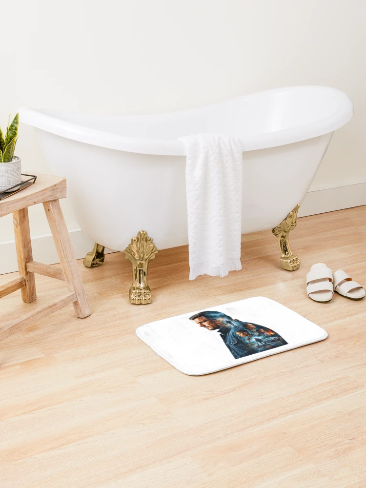 Thumbnail 2 of 6, Bath Mat, Reacher designed and sold by Cross-Hatch.