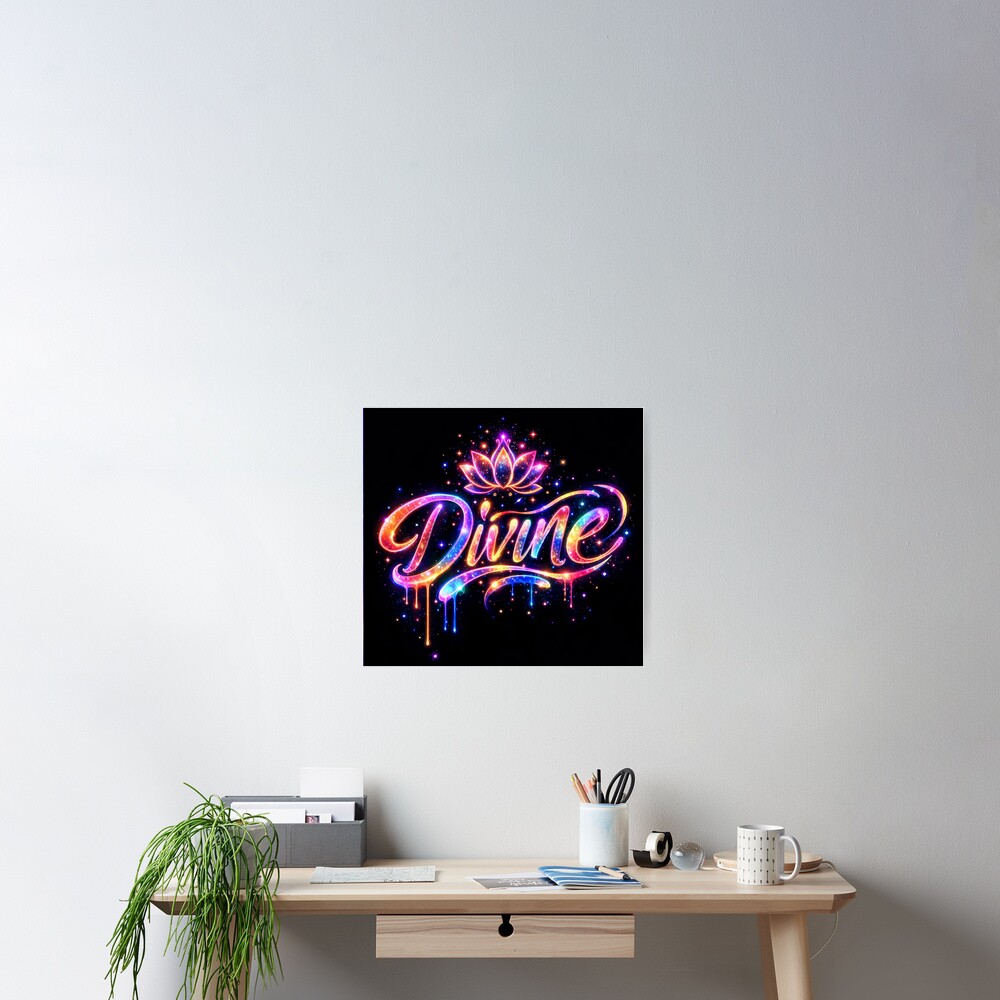 Item preview, Poster designed and sold by NeonSpiritArt.