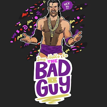 Artwork thumbnail, Razor Ramon The Bad Guy Scott Hall by Muscles&Mullets