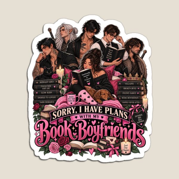 Item preview, Book Boyfriends designed and sold by doddle&bloom.