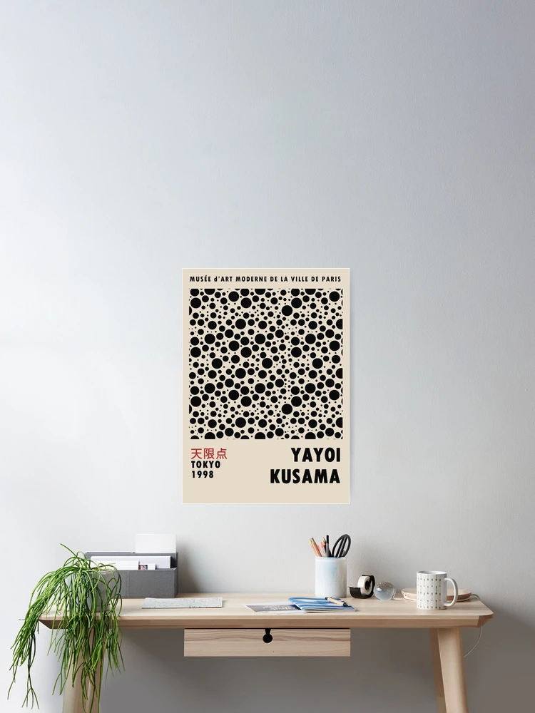 Thumbnail 2 of 3, Poster, Infinity Dots Black designed and sold by iambunistudio.