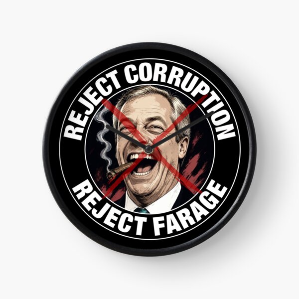 Item preview, RECHAZA LA CORRUPCIÓN, RECHAZA A FARAGE designed and sold by Paparaw.