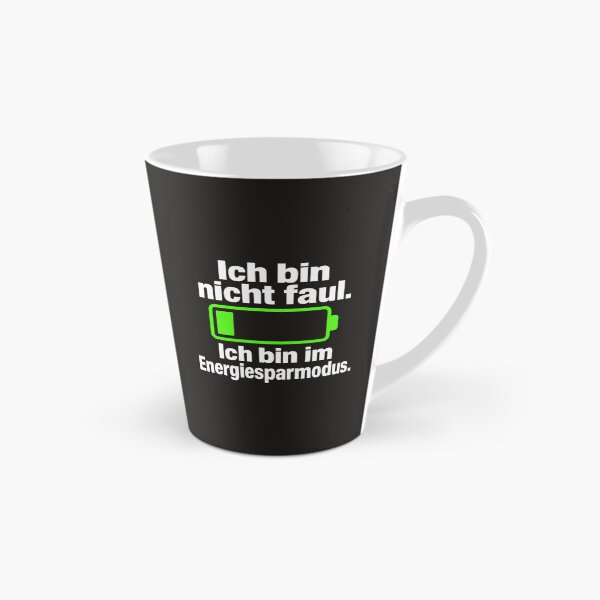 Artikelvorschau, Ich bin nicht faul Energiesparmodus - Lustiger Spruch entworfen und verkauft von Rhafourde.