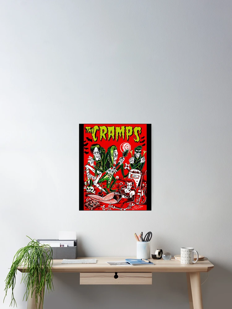 Thumbnail 2 of 3, Poster, The Cramps designed and sold by davidmani159.