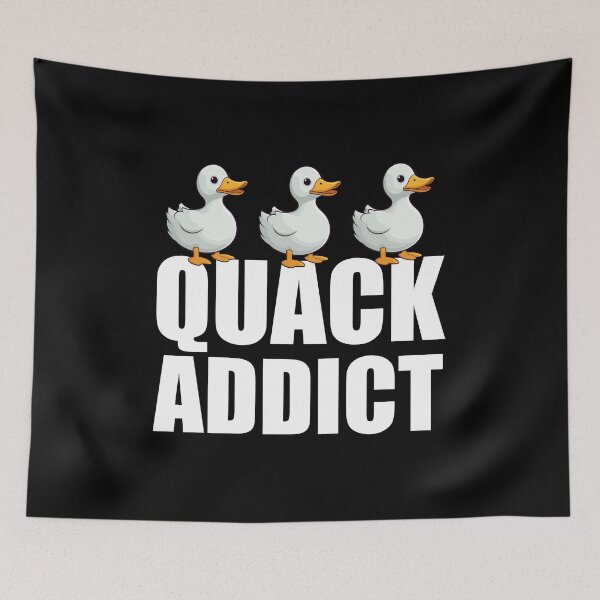 Item preview, Quack Addict - Funny Duck Lover designed and sold by shileaavdy.