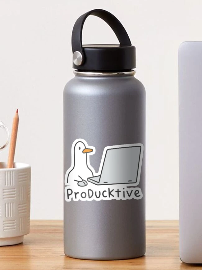 Thumbnail 1 of 3, Sticker, Producktive designed and sold by SimonFernando.