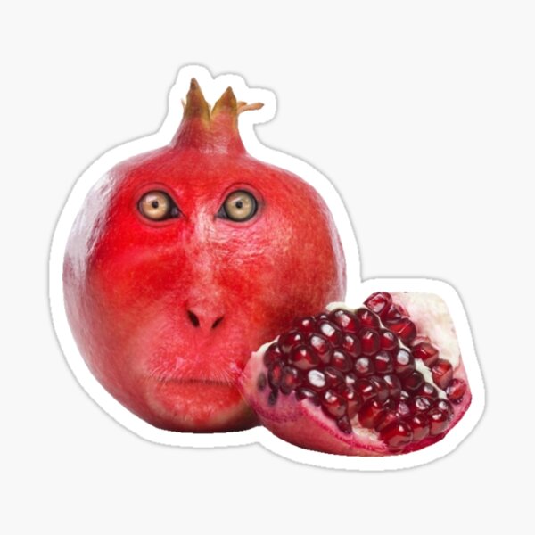 Artikelvorschau, Gruseliger Granatapfelmakake entworfen und verkauft von ProducePrimates.