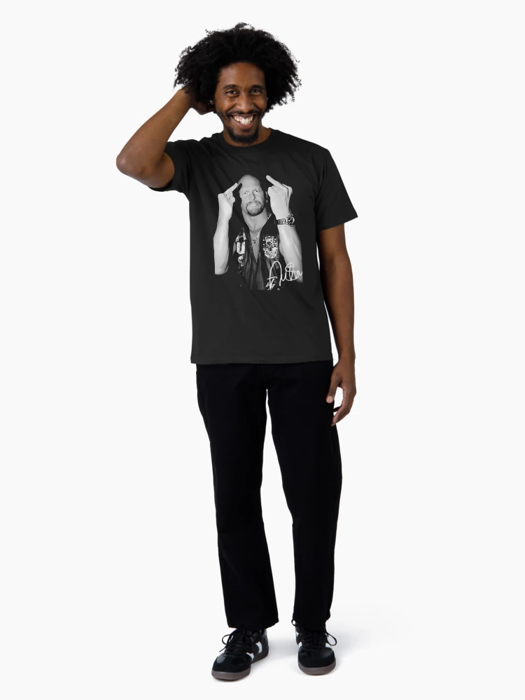 Thumbnail 3 von 4, Premium T-Shirt, Stone Cold Steve Austin zeigt den Mittelfinger designt und verkauft von mcarboneart.