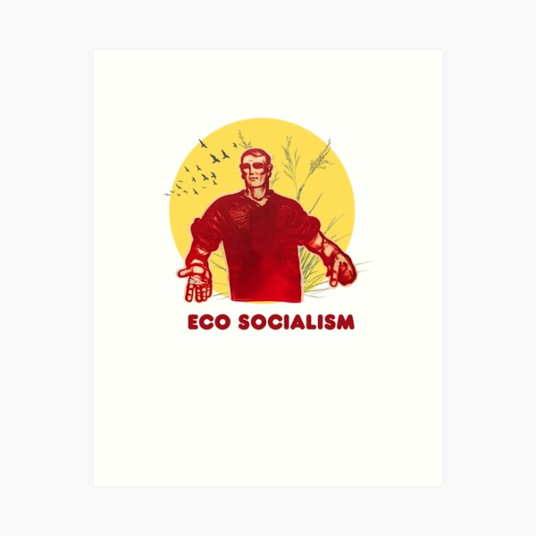 Aperçu de l'œuvre Éco-socialisme créée et vendue par ReFuture.