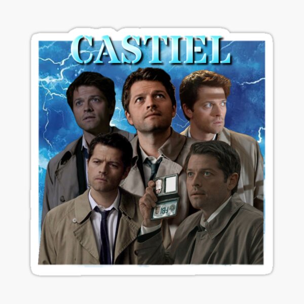 Artikelvorschau, Vintage 90er Jahre Grafikdesign Castiel entworfen und verkauft von carrie-does-art.