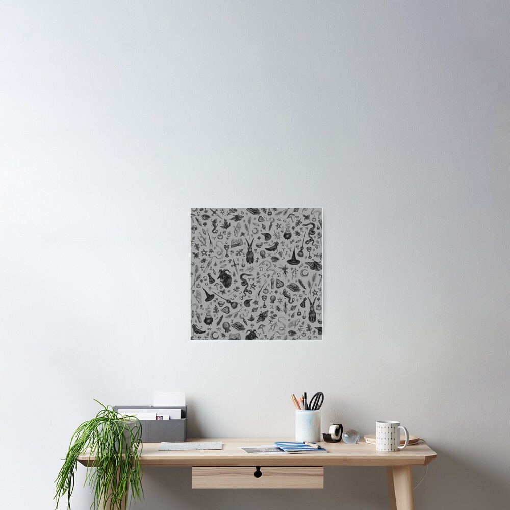 Vista previa del artículo con la obra «Póster», diseñado y vendido por Brett Manning.