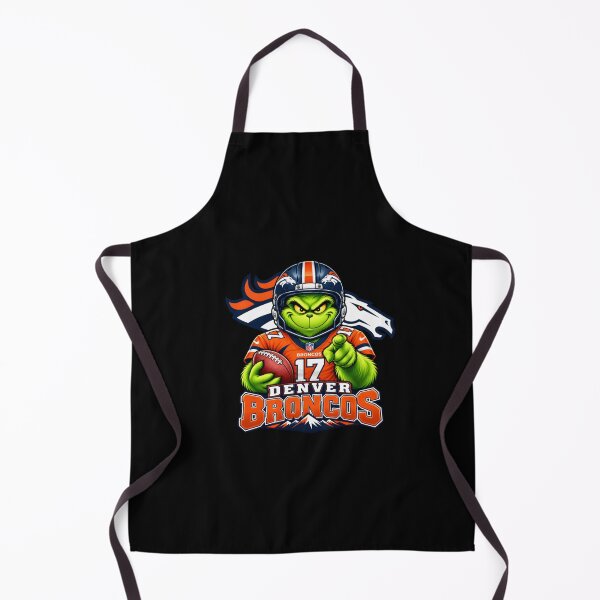 Item preview, Grinch Denver Broncos Football Fan Game Day designed and sold by CruziPerez.