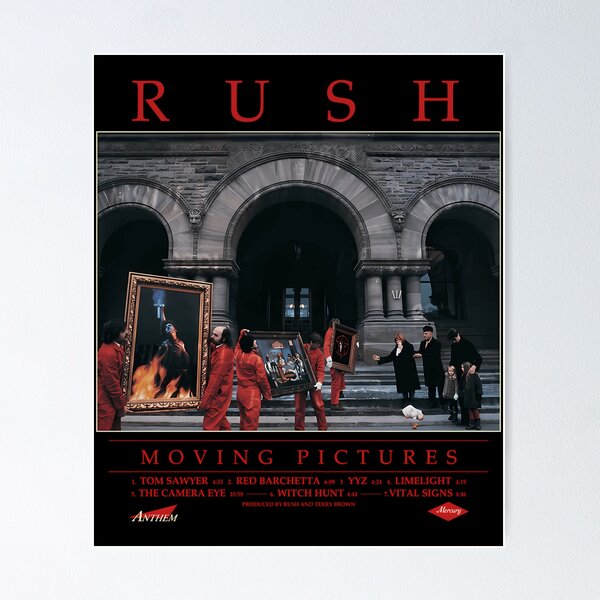 Item preview, Rushs Moving Pictures designed and sold by Katiesfunn.