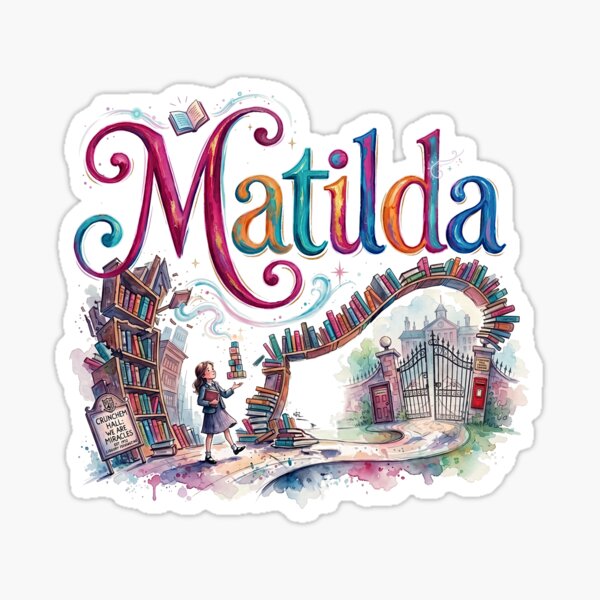 Item preview, Matilda el Musical - Arte Teatral Fantástico designed and sold by Lyric Vault - Rock on.