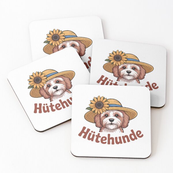 Artikelvorschau, Hütehunde – lustiges Wortspiel Hunde mit Hut entworfen und verkauft von LoFizzy.