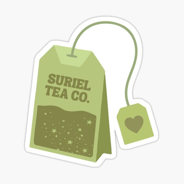 Aperçu de l'œuvre Suriel Tea Co. | ACOTAR créée et vendue par The Turquoise Brush.