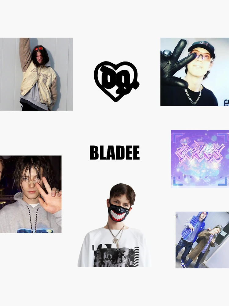 Aperçu 3 sur 3. Sticker avec l'œuvre bladee créée et vendue par sweetb3rry.