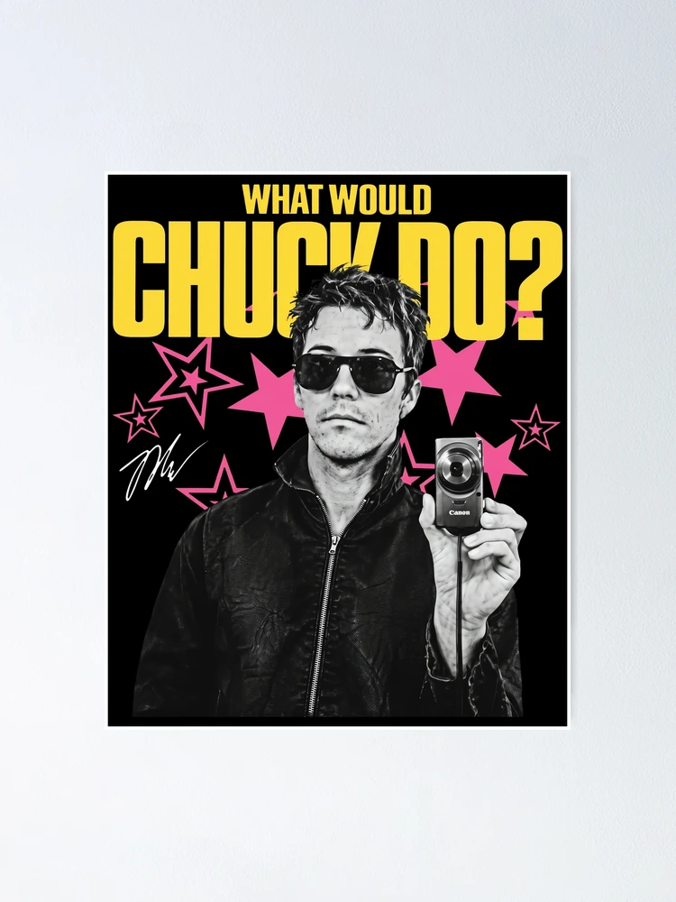 Imagen 1 de 3, Póster con la obra Chuck Oportuno ¿Qué haría Chuck?, diseñada y vendida por ismaelgeme.