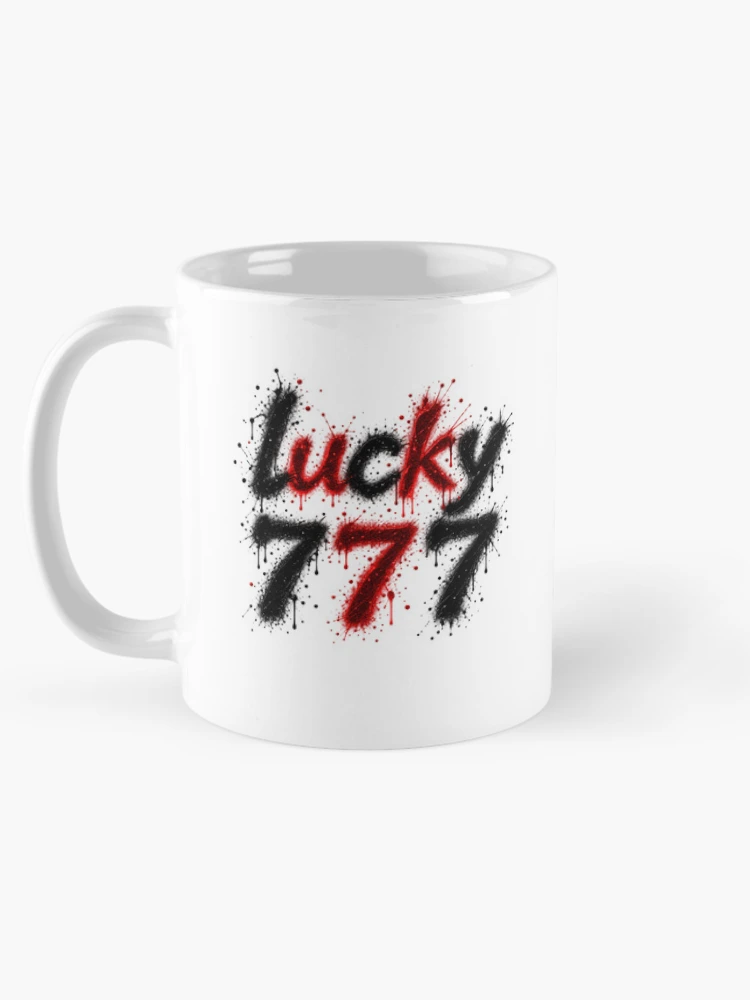 Thumbnail 5 of 6, Coffee Mug, lucky 777 designed and sold by spaceeshop.