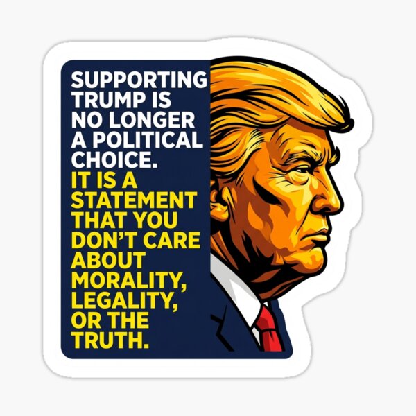 Aperçu de l'œuvre Déclaration anti-Trump, résistance des démocrates libéraux, activisme politique, citation, protestation créée et vendue par raedattia.