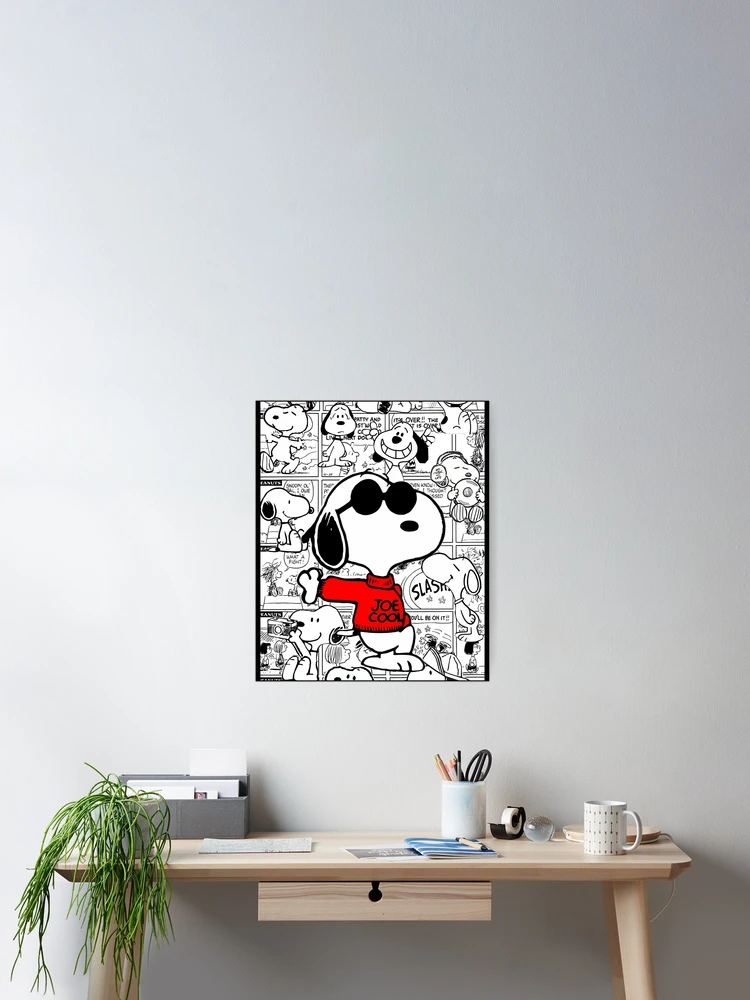Thumbnail 2 of 3, Poster, Joe Cool Snoopy Comic designed and sold by ZGMdesigns.