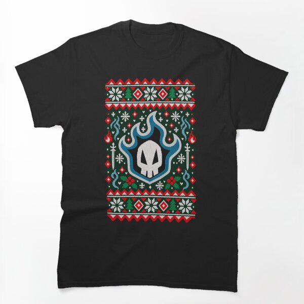 Aperçu de l'œuvre Pull de Noël moche Shinigami créée et vendue par Gabriela Mihai.