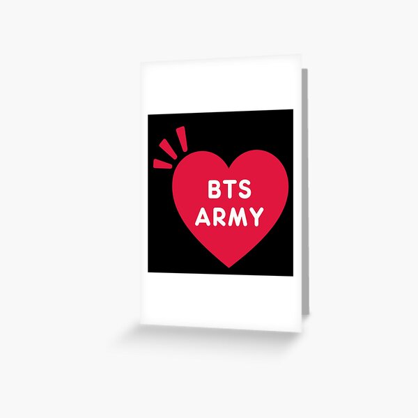Item preview, BTS arirang - Corazón rojo del ejército de BTS designed and sold by moteesshop.