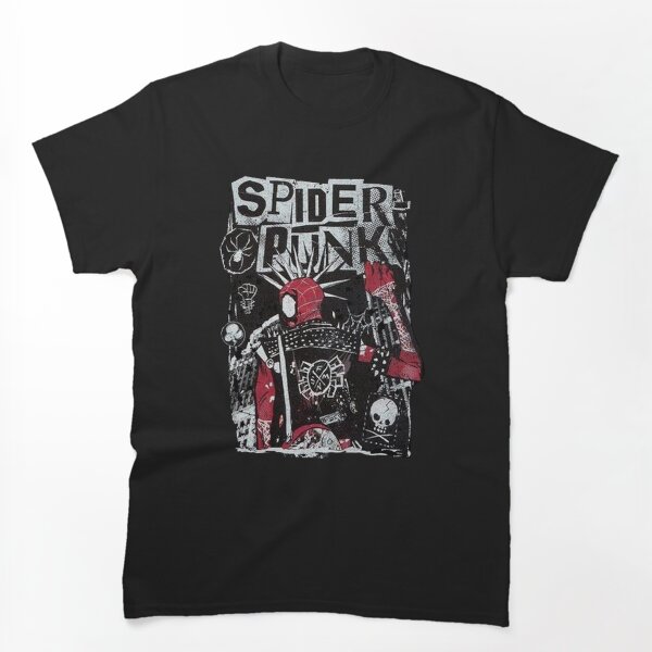 Aperçu de l'œuvre Rétro Spider Punk Vintage créée et vendue par Kelimicallef.