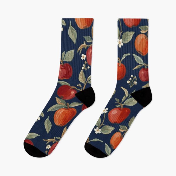 Item preview, Watercolor Persimmon Botanical Pattern designed and sold by SassyArtistry.