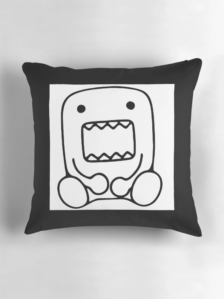 Thumbnail 3 of 4, Pillow, Domo-Kun designed and sold by SherleyGeiger.