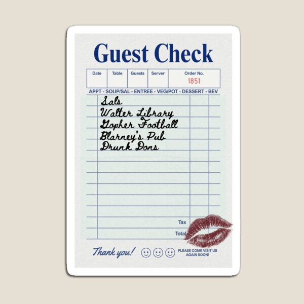 Item preview, Minnesota Checklist designed and sold by kalisssssss.