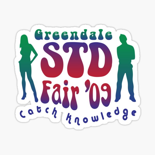 Aperçu de l'œuvre Greendale STD Fair - Parodie de sitcom hilarante créée et vendue par Deviant Logic Design.