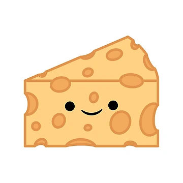 Artwork thumbnail, Cheese Wedge by SideQuestDoodles