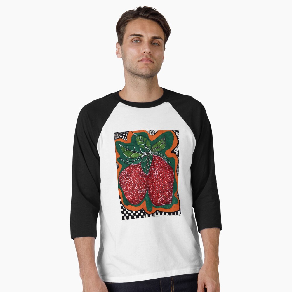 Aperçu de l'œuvre T-shirt baseball manches ¾ créée et vendue par Right-Brained Leisure.