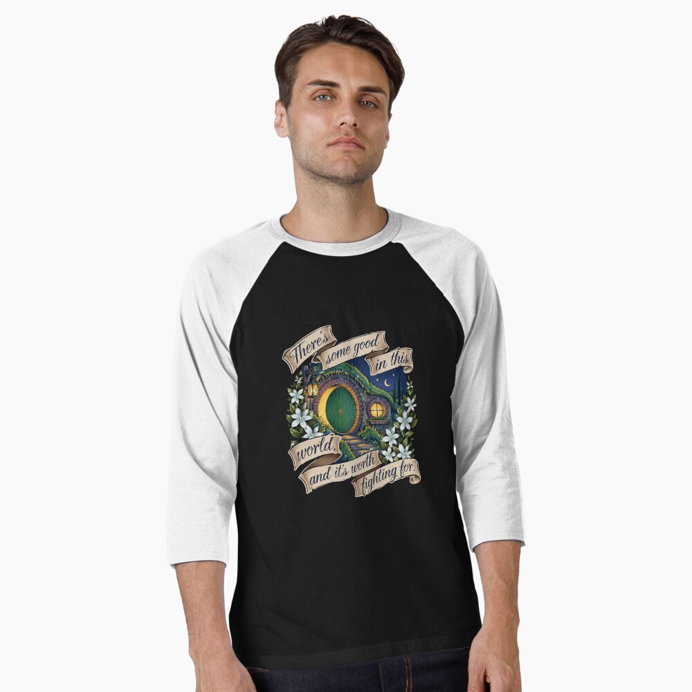 Aperçu de l'œuvre T-shirt baseball manches ¾ créée et vendue par Emilykerryart.