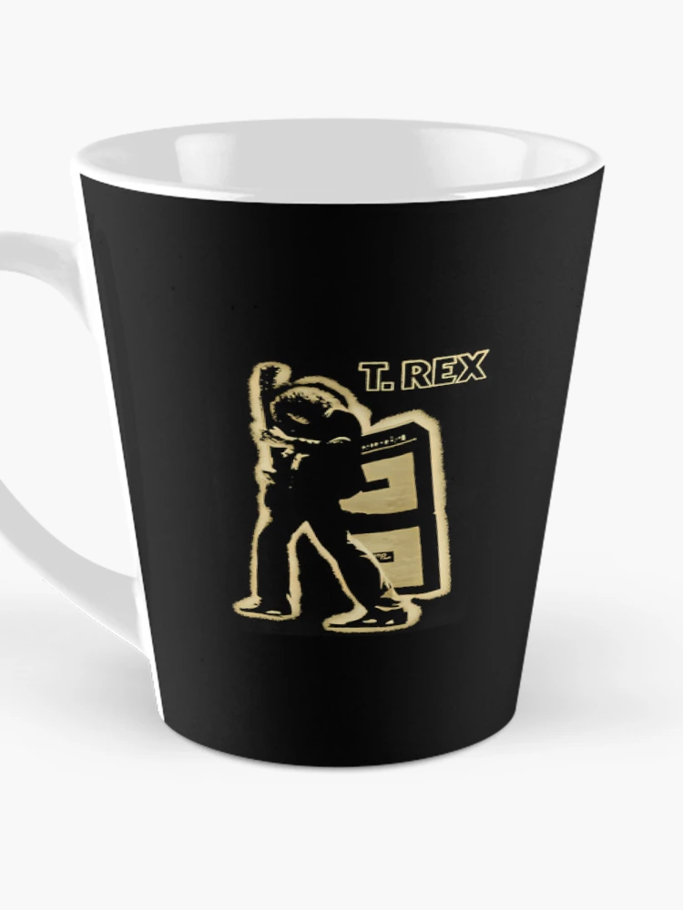 Aperçu 3 sur 4. Mug à café avec l'œuvre Groupe T-Rex créée et vendue par IsabelleBouchet.