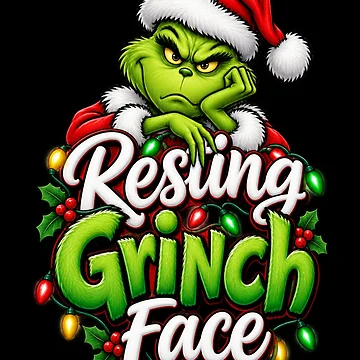 Aperçu de l'œuvre Visage de Grinch au repos de RockitBaby