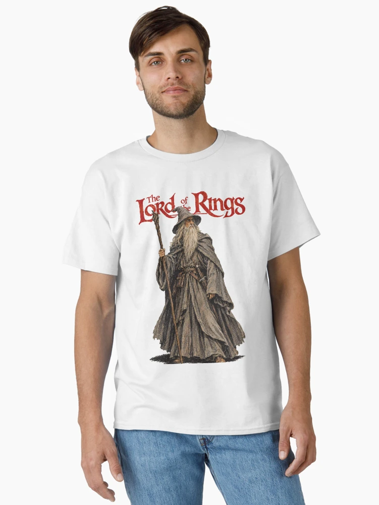 Thumbnail 2 of 7, Classic T-Shirt, Gandalf Classic designed and sold by melankolia.